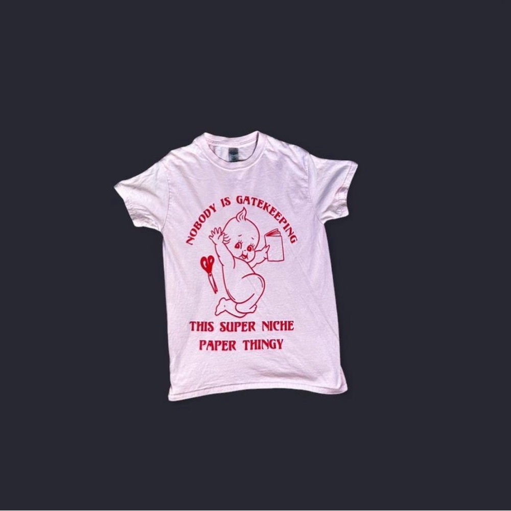 ZINE Pink Graphic T-Shirt